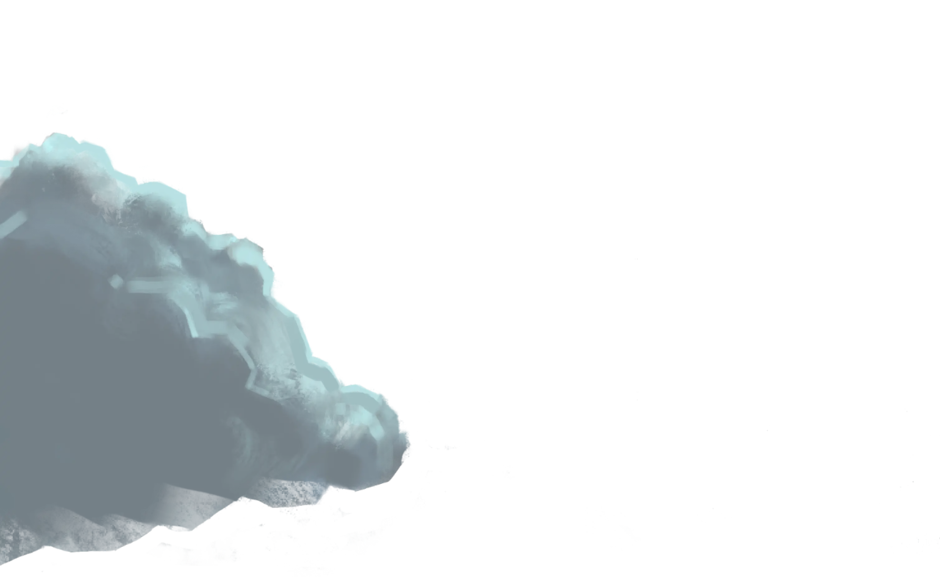 cloud left