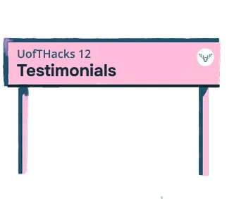 testimonial sign